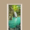 Deursticker Erawan Waterval -Plakfolie Winkel 1943436177