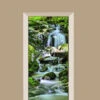 Deursticker Waterval -Plakfolie Winkel 1943719284