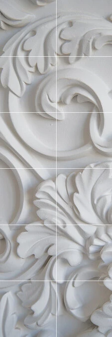 Foto Tegelsticker 15x15 'Barok Luxury' 90x30 Cm Hxb