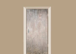 Deursticker Betonnen Muur