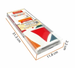 Muurstickers Feest Vlaggen (1 Vel) 9 Muurstickers Feest Vlaggen (1 Vel) -Plakfolie Winkel 2037381429