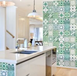 Tegelstickers Franse Quote 24 Stuks (10x10cm) -Plakfolie Winkel 2099645010