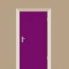 Deursticker Hoogglans Paars -Plakfolie Winkel 2099661309