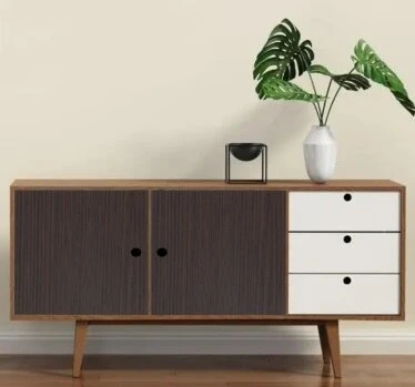 Plakfolie Hout Eiken Donker (45cm) 4 Plakfolie Hout Eiken Donker (45cm) - Afbeelding 2