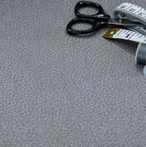 Wrapfolie Leer Grijs (122cm Breed)