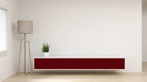 Plakfolie Kastanje Rood Mat RAL 3011 (45cm) -Plakfolie Winkel 2220137172