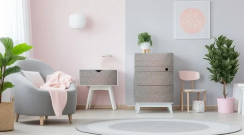 Plakfolie Bloemetjesbehang Oudroze (45cm) 7 Plakfolie Bloemetjesbehang Oudroze (45cm) -Plakfolie Winkel 2220139866