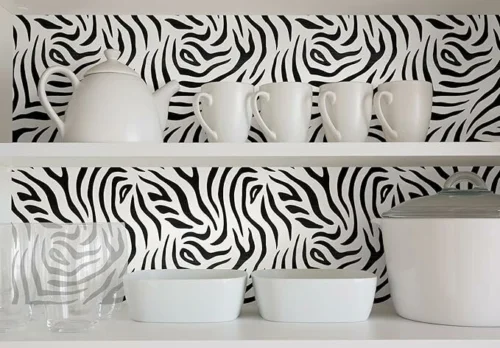 Plakfolie Zebra (45cm) -Plakfolie Winkel 2220357675