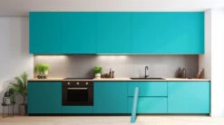 Plakfolie Turquoise Mat (45cm) -Plakfolie Winkel 2220687792