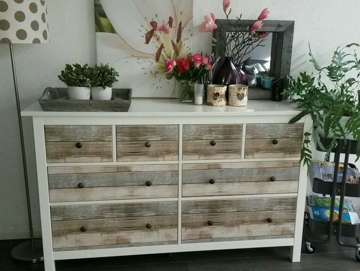 Plakfolie Steigerhout Planken Woody (45cm) 7 Plakfolie Steigerhout Planken Woody (45cm) - Afbeelding 5