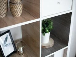 Plakfolie Hout Sanremo Sepia (45cm) -Plakfolie Winkel 2220943899