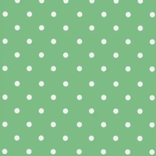 Plakfolie Vintage Stippen Groen (200x45 Cm)