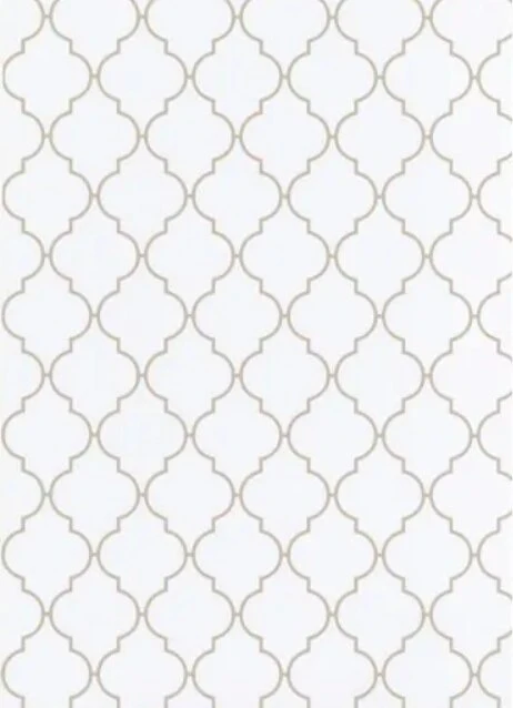 Plakfolie Midden Oosten Stijl Wit (200x45cm) 4 Plakfolie Midden Oosten Stijl Wit (200x45cm) - Afbeelding 2