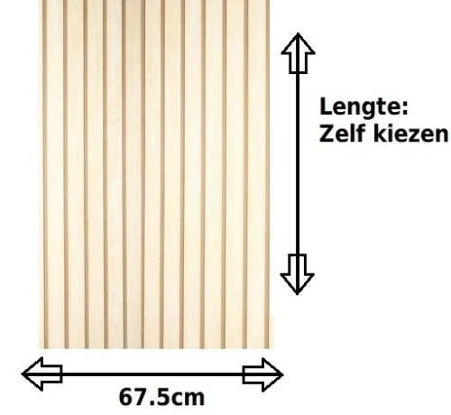 Houten Panelen Plakfolie (67,5 Cm) -Plakfolie Winkel 2221055034