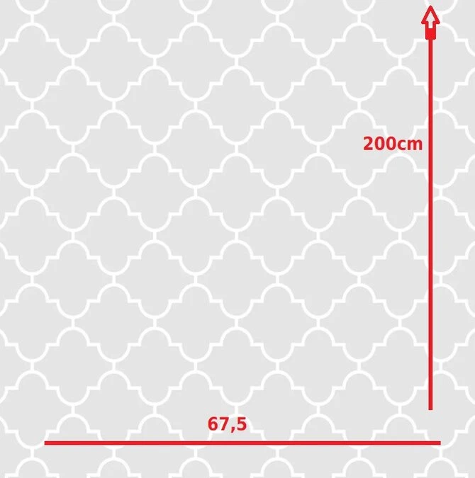 DC-Fix Raamfolie Arabische Ornamenten (67,5x200cm) 4 DC-Fix Raamfolie Arabische Ornamenten (67,5x200cm) - Afbeelding 2