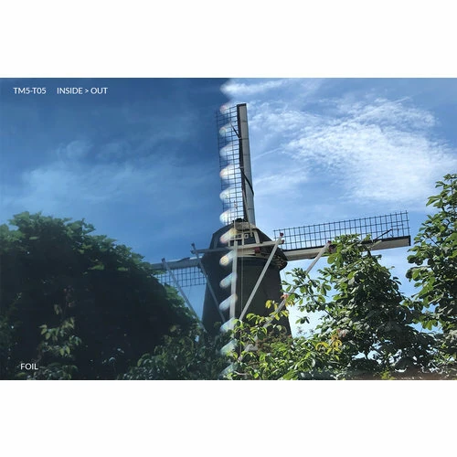 Statisch Zonwerend Raamfolie Anti-inkijk Blauw (152cm) 6 Statisch Zonwerend Raamfolie Anti-inkijk Blauw (152cm) - Afbeelding 4