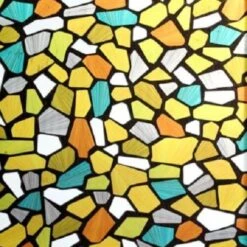 Statisch Raamfolie Stenen Desert (45cm)