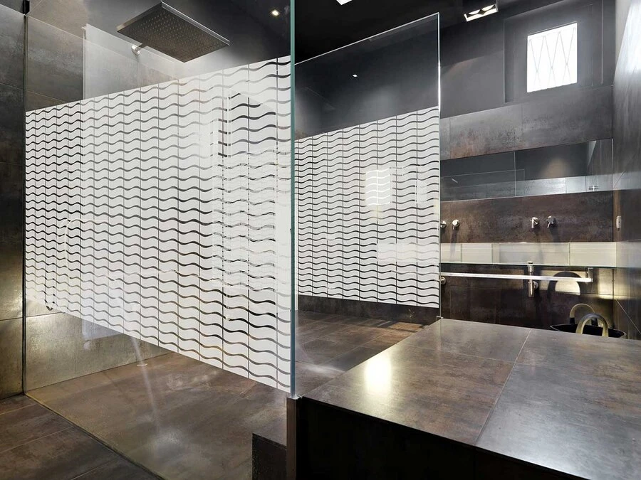 Raamfolie Wave Voor HR+++ Glas (90cm) 4 Raamfolie Wave Voor HR+++ Glas (90cm) - Afbeelding 2