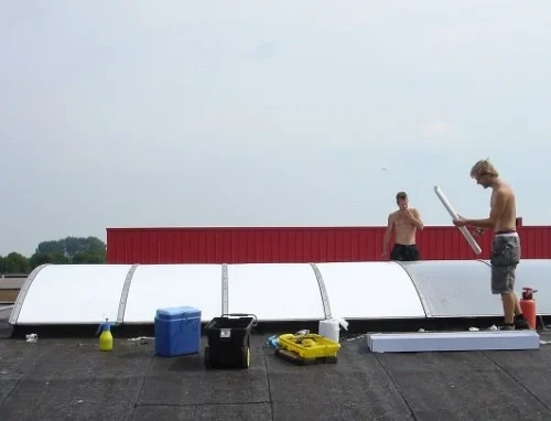 Zonwerend Raamfolie Dakkoepel, Lichtstraat, Polycarbonaat (101cm) 10 Zonwerend Raamfolie Dakkoepel, Lichtstraat, Polycarbonaat (101cm) -Plakfolie Winkel 2221245408