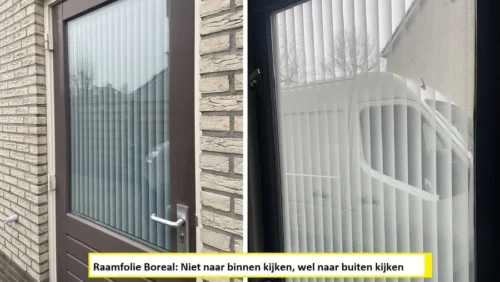Raamfolie Boreal Voor HR+++ En Dubbelglas (62cm) -Plakfolie Winkel 2221462311