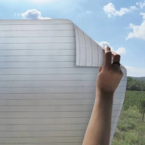 Statisch Raamfolie Lijnen 46cm (geschikt Voor Dubbel, HR++ En HR+++ Glas)