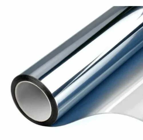 Zonwerend Raamfolie Voor HR+++ Glas Zilver (140cm) -Plakfolie Winkel 2221465443