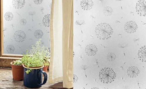 Statisch Raamfolie Vruchtpluis (45cm) -Plakfolie Winkel 2221481892