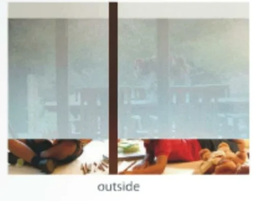 Zonwerend Raamfolie Statisch One Way Vision Folie (92cm) -Plakfolie Winkel 2221767876