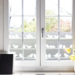 Statisch Raamfolie Vogels (45cm) -Plakfolie Winkel 2221768449