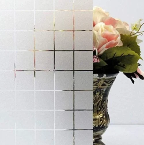 Statisch Raamfolie Blokken Gezandstraald (45cm) 7 Statisch Raamfolie Blokken Gezandstraald (45cm) -Plakfolie Winkel 2221768626