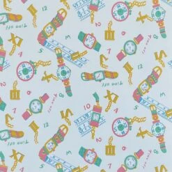 Plakfolie Horloges 45x200cm