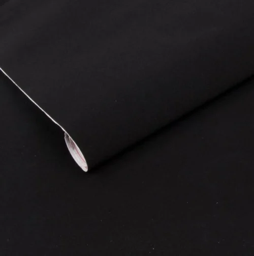 Plakfolie Velvet Velours Zwart 45x100cm