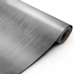 Plakfolie Geborsteld Aluminium 45x150cm