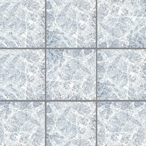 Plakfolie Wandtegels Marmer Blauw/grijs (45cm)