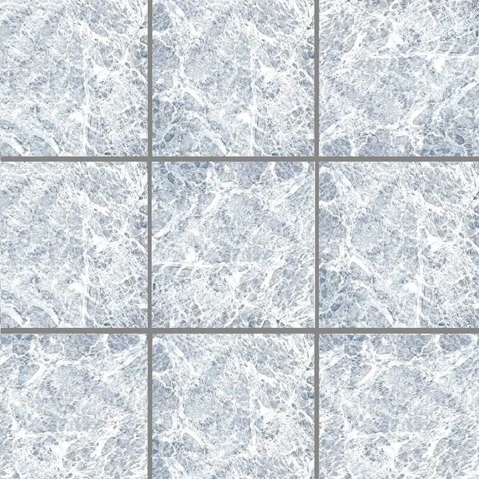 Plakfolie Wandtegels Marmer Blauw/grijs (45cm) 3 Plakfolie Wandtegels Marmer Blauw/grijs (45cm)