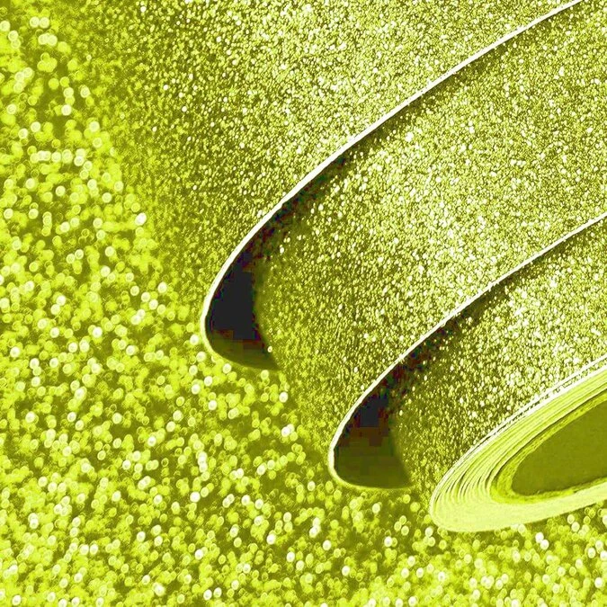 Glitter Plakfolie Sparkling Groen 122cm 4 Glitter Plakfolie Sparkling Groen 122cm - Afbeelding 2