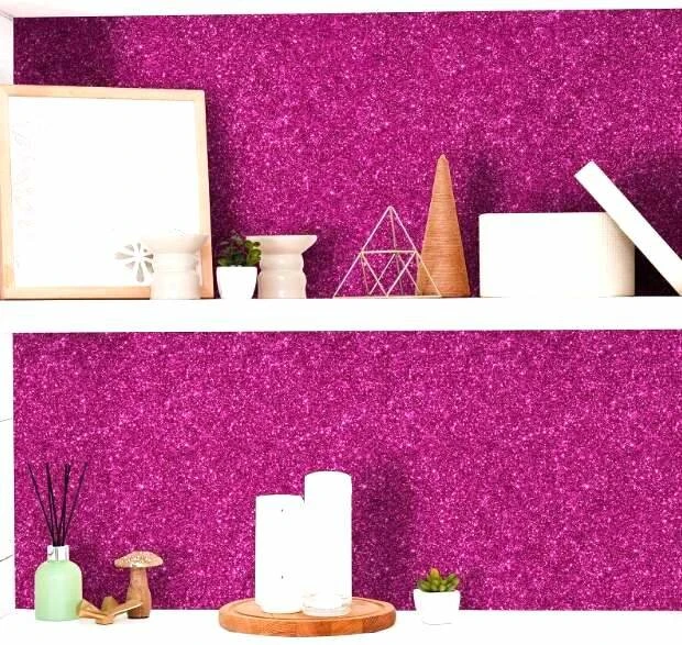 Glitter Plakfolie Roze 122cm 6 Glitter Plakfolie Roze 122cm - Afbeelding 4