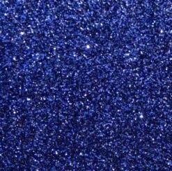 Glitter Plakfolie Blauw 122cm