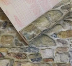 Plakfolie Oude Natuursteen Muur (45cm) -Plakfolie Winkel 2221827687