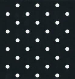 Plakfolie Zwart Met Witte Stippen (45cm)