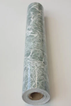 Plakfolie Marmer Groen/grijs Glans 45x200cm