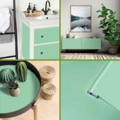 Plakfolie Mint Mat 14 Meter X 45cm