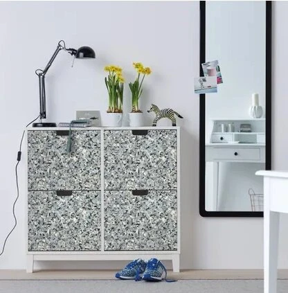 DC-Fix Plakfolie Grind Tegel Blauw (67,5x200cm) 4 DC-Fix Plakfolie Grind Tegel Blauw (67,5x200cm) - Afbeelding 2