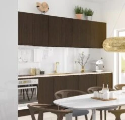 Wrapfolie Wenge Hout Donker Mat (122cm Breed) -Plakfolie Winkel 2224101426