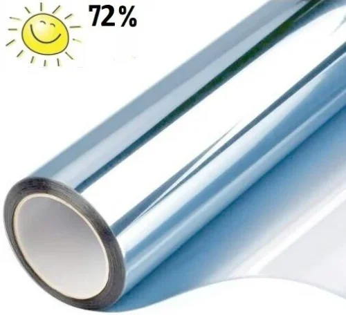 Transparant Zonwerend Folie Ice Cool Premium Voor HR+++glas (90cm)