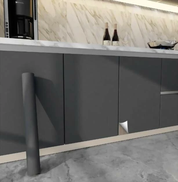 Plakfolie Antraciet Mat RAL 7016 (90cm) 3 Plakfolie Antraciet Mat RAL 7016 (90cm)