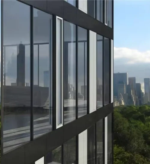 Zonwerend Raamfolie Voor HR+++ Glas Steel (46cm) -Plakfolie Winkel 2239503447