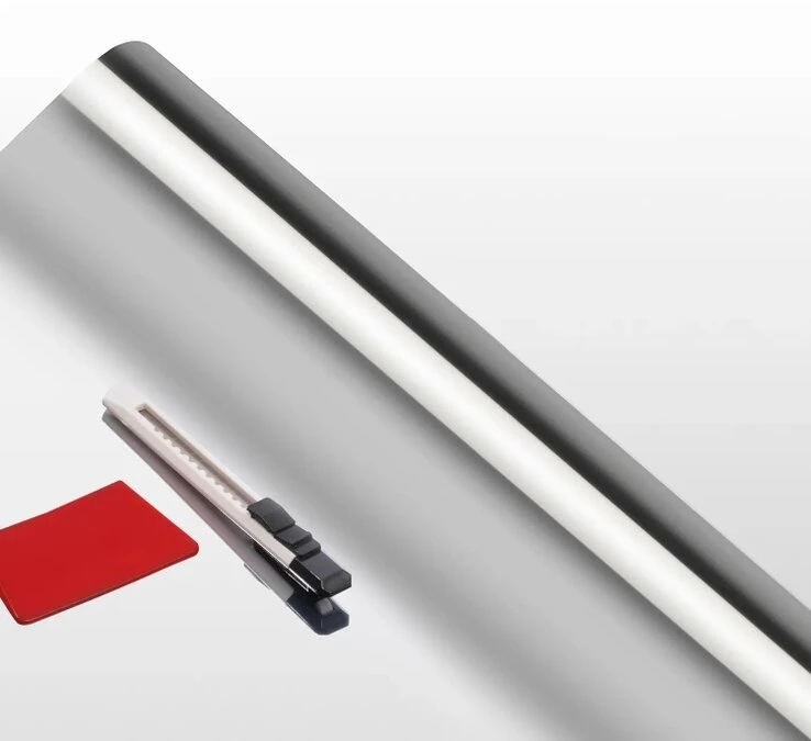 Spiegelfolie Raam 67,5x150cm (inclusief Mesje En Rakel) 3 Spiegelfolie Raam 67,5x150cm (inclusief Mesje En Rakel)