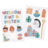 Raamstickers Sint En Piet -Plakfolie Winkel 2253382704