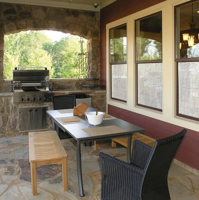 DC-Fix Statische Raamfolie Bamboe India (67,5x150cm) 4 DC-Fix Statische Raamfolie Bamboe India (67,5x150cm) - Afbeelding 2